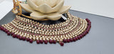 Latest Designer Indian Bollywood Bridal Choker Necklace Jewellery Set