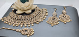 Absolutely Stunning Indian Bollywood Weddings Choker  Necklace Jewellery Set
