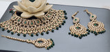 A Stunning Latest Collection  Bridal Indian Choker Necklace Wedding Jewellery Set