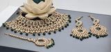 A Stunning Latest Collection  Bridal Indian Choker Necklace Wedding Jewellery Set