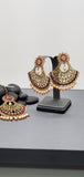 Adorable Latest Collection In Indian Fashion Kundan Tikka Earrings set
