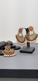 Adorable Latest Collection In Indian Fashion Kundan Tikka Earrings set