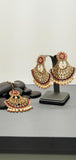 Adorable Latest Collection In Indian Fashion Kundan Tikka Earrings set