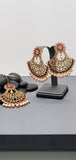 Adorable Latest Collection In Indian Fashion Kundan Tikka Earrings set