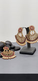 Adorable Latest Collection In Indian Fashion Kundan Tikka Earrings set