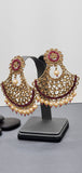 Adorable Latest Collection In Indian Fashion Kundan Tikka Earrings set