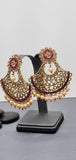 Adorable Latest Collection In Indian Fashion Kundan Tikka Earrings set