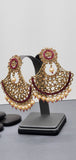 Adorable Latest Collection In Indian Fashion Kundan Tikka Earrings set