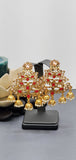 Drop - Dead Gorgeous Latest  Indian Wedding Kundan  Party Wear Earrings Set