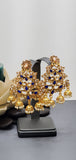 Drop - Dead Gorgeous Latest  Indian Wedding Kundan  Party Wear Earrings Set