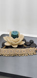 Dazzling Polki Reverse kundan Indian Fashion Choker Necklace Jewellery Set