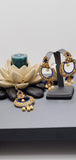 A Stunning Indian jewellery Kundan Tikka Earrings Set