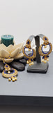A Stunning Indian jewellery Kundan Tikka Earrings Set