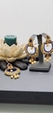 A Stunning Indian jewellery Kundan Tikka Earrings Set