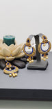 A Stunning Indian jewellery Kundan Tikka Earrings Set