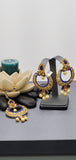 A Stunning Indian jewellery Kundan Tikka Earrings Set