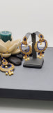 A Stunning Indian jewellery Kundan Tikka Earrings Set