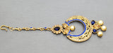 A Stunning Indian jewellery Kundan Tikka Earrings Set