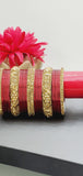 Elegant Indian Latest Designer Custom Made Full Bangles Set