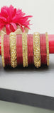 Elegant Indian Latest Designer Custom Made Full Bangles Set