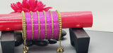 Latest Designer collection In Indian fashion Custom Made Full Bangles Set