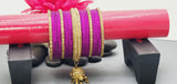 Beautiful Latest Designer Collection Indian Fashion Custom Made Full Bangles Set