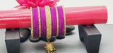 Beautiful Latest Designer Collection Indian Fashion Custom Made Full Bangles Set