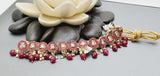 Beautiful Indian Boutique Style Ruby Kundan Pearl Choker Necklace Set