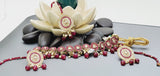 Beautiful Indian Boutique Style Ruby Kundan Pearl Choker Necklace Set