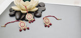 Beautiful Indian Boutique Style Ruby Kundan Pearl Choker Necklace Set