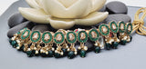 New Collection Kundan Pearl Indian Boutique Style Choker Necklace Set
