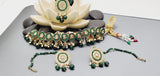New Collection Kundan Pearl Indian Boutique Style Choker Necklace Set
