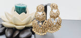 Boutique Style New High Quality Indian Reverse Kundan Long Tikka Earrings Set