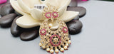 Absolutely Stunning High Quality  Best Collection In Indian Bollywood Polki Kundan Tikka Earrings Set