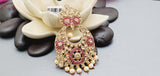 Absolutely Stunning High Quality  Best Collection In Indian Bollywood Polki Kundan Tikka Earrings Set