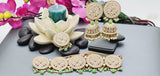 Extremely Incredible Indian Bollywood Polki Kundan Choker Necklace Set
