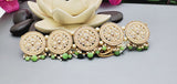 Extremely Incredible Indian Bollywood Polki Kundan Choker Necklace Set