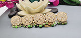 Extremely Incredible Indian Bollywood Polki Kundan Choker Necklace Set
