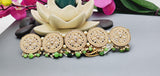 Extremely Incredible Indian Bollywood Polki Kundan Choker Necklace Set