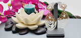 Beautiful Indian Bollywood Ethnic White Pearl Studded Earrings Set
