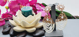 Beautiful Indian Bollywood Ethnic White Pearl Studded Earrings Set