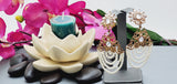 Beautiful Indian Bollywood Ethnic White Pearl Studded Earrings Set