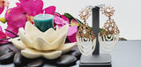 Beautiful Indian Bollywood Ethnic White Pearl Studded Earrings Set