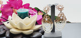 Beautiful Indian Bollywood Ethnic White Pearl Studded Earrings Set