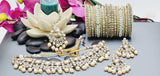Designer High Quality Indian Bollywood Reverse Kundan Choker Necklace Set
