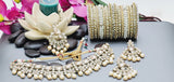 Designer High Quality Indian Bollywood Reverse Kundan Choker Necklace Set