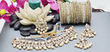 Designer High Quality Indian Bollywood Reverse Kundan Choker Necklace Set