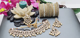 Designer High Quality Indian Bollywood Reverse Kundan Choker Necklace Set