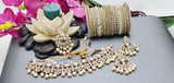 Designer High Quality Indian Bollywood Reverse Kundan Choker Necklace Set