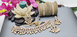 Designer High Quality Indian Bollywood Reverse Kundan Choker Necklace Set